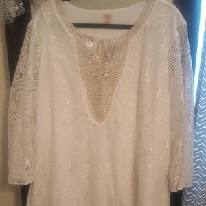 Lacey, Classy,  Creamy Blouse🌼🌼🌼🌼